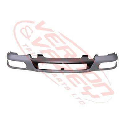 1000090-2 - FRONT BUMPER - UPPER - GREY/BLACK - DAF LF 45/55