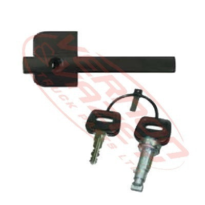 1020010-73 - DOOR HANDLE - OUTER - W/KEY - L/H - DAF XF95/105
