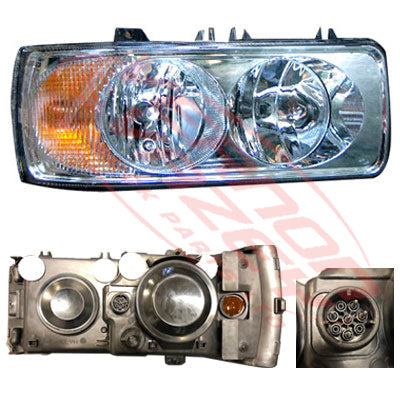 1000094-2 - HEADLAMP - R/H - DAF LF 45/55