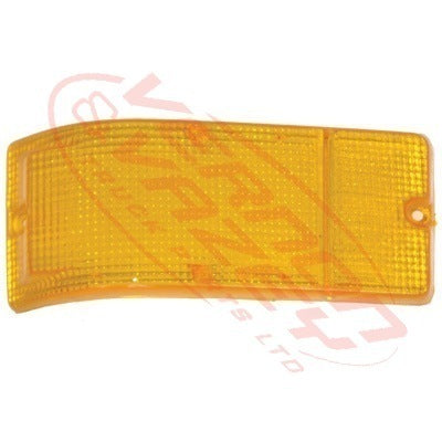 1296097-21 - CORNER LAMP - LENS - L/H - AMBER - DAIHATSU DELTA V59/V78/V76 1985-98