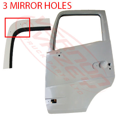 1688510-01 - FRONT DOOR - L/H - W/O LOWER GLASS - SHELL - NISSAN QUON 2006- AFTERMARKET