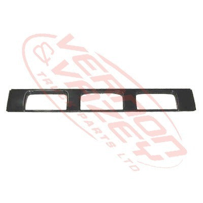 3186290-61 - BUMPER GARNISH - CENTER - INSERT - BLACK - HINO PROFIA SH 2002-