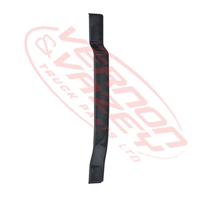 3186290-71 - FRONT BUMPER - SIDE MOULDING - L/H - BLACK - HINO PROFIA SH 2002-