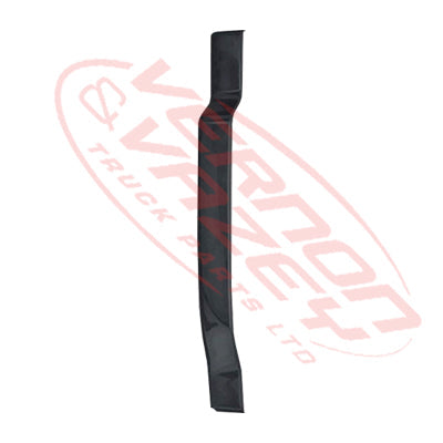 3186290-72 - FRONT BUMPER - SIDE MOULDING - R/H - BLACK - HINO PROFIA SH 2002-