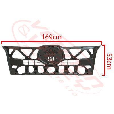 3186399-10 - GRILLE - UPPER INNER BRACKET - 169cm x 53cm - HINO 700 FS/FY 2017-