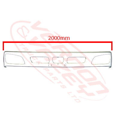 3191090-00 - FRONT BUMPER - NARROW - 3 STUD - HINO RANGER PRO FC/FD/FG/FM 2002-