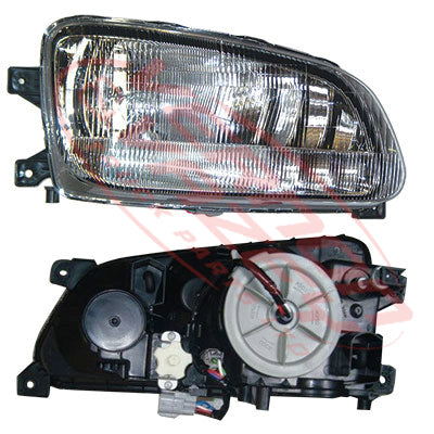 3191094-2 - HEADLAMP - R/H - W/YELLOW FOG LAMP - HINO RANGER PRO FC/FD/FG/FM 2002-