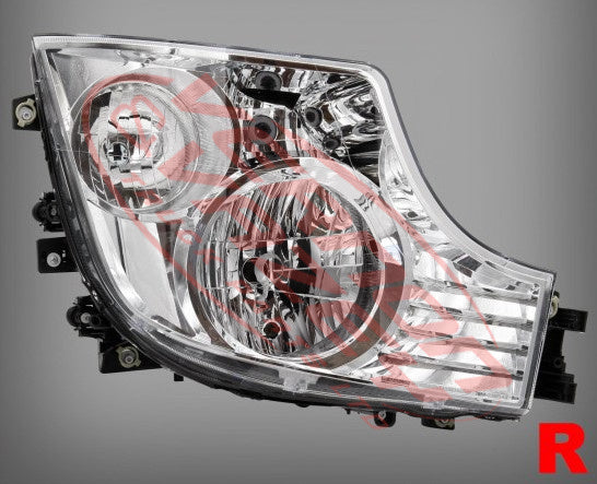 3575394-02 - HEADLAMP - R/H - MANUAL - MERCEDES BENZ ACTROS - MP4