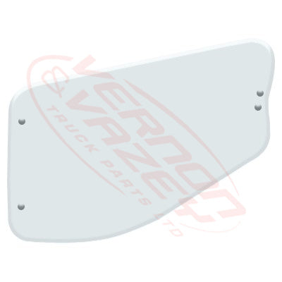 3787110-77 - GLASS - FRONT DOOR - LOWER - L/H - INNER - MITSUBISHI FIGHTER 2006-