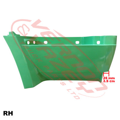 3788104-42 - STEP PANEL - R/H - UPPER - 2 STEP TRUCK - MITSUBISHI FP50/FV50/HD EURO V 2008- AFTERMARKET