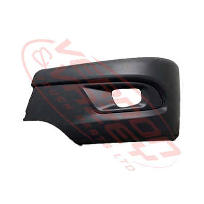 3798390-21 - FRONT BUMPER END - W/HOLE - L/H - NARROW - MITSUBISHI CANTER FE 2020- AFTERMARKET