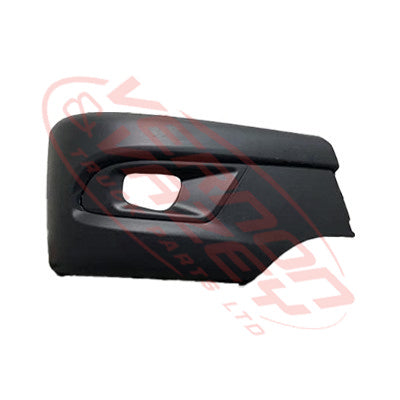 3798390-22 - FRONT BUMPER END - W/HOLE - R/H - NARROW - MITSUBISHI CANTER FE 2020- AFTERMARKET