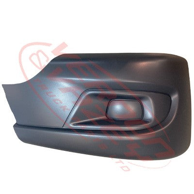 3798390-24 - FRONT BUMPER END - W/OUT HOLE - R/H - NARROW - MITSUBISHI CANTER FE 2020- AFTERMARKET
