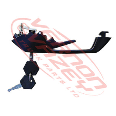 6591910-01 - DOOR HANDLE - OUTER - W/KEY - L/H - SCANIA 112M/112H/113M TRUCK 1982-96