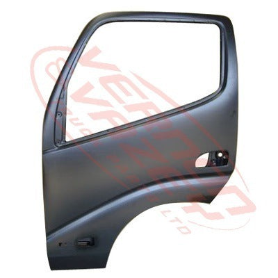 8187010-05 - FRONT DOOR SHELL - L/H - WITH REFLECTOR AND LAMP HOLE - TOYOTA DYNA XZU3 / XZU4 2000-