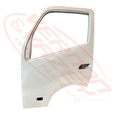 8187210-03 - FRONT DOOR SHELL - L/H - W/OUT MIRROR W/SIDE LAMP HOLE - WIDE - TOYOTA DYNA / HINO DUTRO 2011- AFTERMARKET