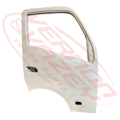 8187210-04 - FRONT DOOR SHELL - R/H - W/OUT MIRROR W/SIDE LAMP HOLE - WIDE - TOYOTA DYNA / HINO DUTRO 2011- AFTERMARKET
