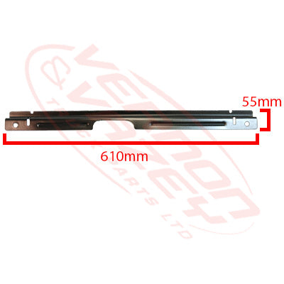 8187290-69 - FRONT BUMPER IRON - CENTRE UPPER SUPPORT BAR - WIDE - TOYOTA DYNA / HINO DUTRO 2011- AFTERMARKET