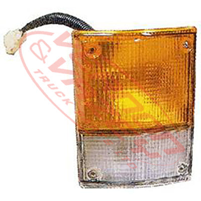 8195097-1 - CORNER LAMP - L/H - AMBER/CLEAR - TOYOTA COASTER BB20 1983-87