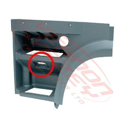 1021004-23 - STEP PANEL - L/H - UPPER - SQUARE CUT OUT - DAF XF105