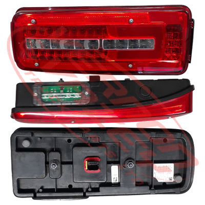 1021198-03 - REAR LAMP - L/H - LED - WITH LICENSE LAMP - DAF XF106