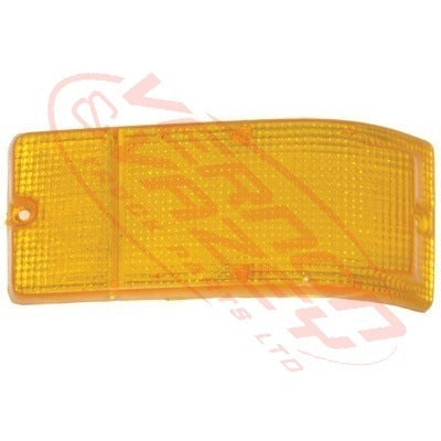 1296097-22 - CORNER LAMP - LENS - R/H - AMBER - DAIHATSU DELTA V59/V78/V76 1985-98