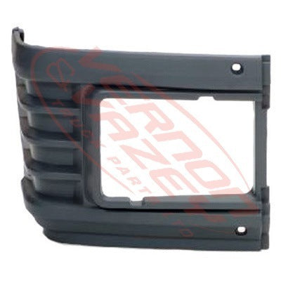 1296099-6 - HEADLAMP BEZEL - R/H - DARK GREY - DAIHATSU DELTA V59/V78/V76 1985-98