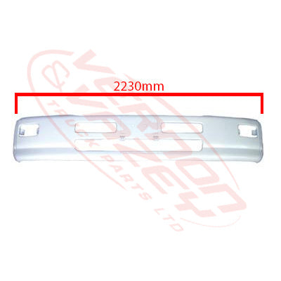 1684090-03 - FRONT BUMPER - WIDE CAB - DEEP - 2230x385 - NISSAN MK/LK/PK 1994- AFTERMARKET