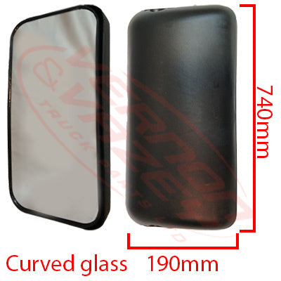 1687016-03 - MIRROR HEAD - L/H - LOWER - NISSAN QUESTER 2013-