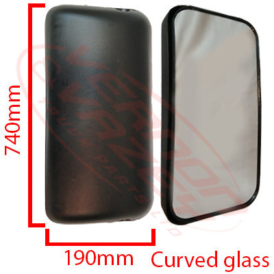 1687016-04 - MIRROR HEAD - R/H - LOWER - NISSAN QUESTER 2013-