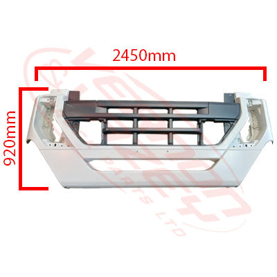 1687090-10 - FRONT BUMPER - HIGH - NISSAN QUESTER 2013-