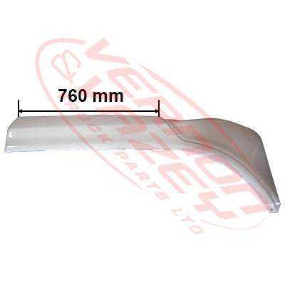 1688500-02 - GUARD - OUTER - R/H - 1350MM LONG - NISSAN QUON 2006- AFTERMARKET