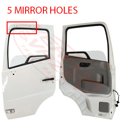1688510-11 - FRONT DOOR - L/H - W/O LOWER GLASS - COMPLETE/ELECTRIC - NISSAN QUON 2006- AFTERMARKET