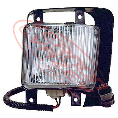 1692097-5 - CORNER LAMP - L/H - CLEAR - IN VANE PANEL - NISSAN CM/CP 1984-92