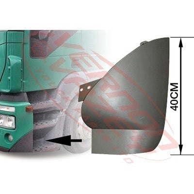2090090-71 - FRONT BUMPER END SPOILER - L/H - 40cm HIGH - IVECO STRALIS - AD/AT