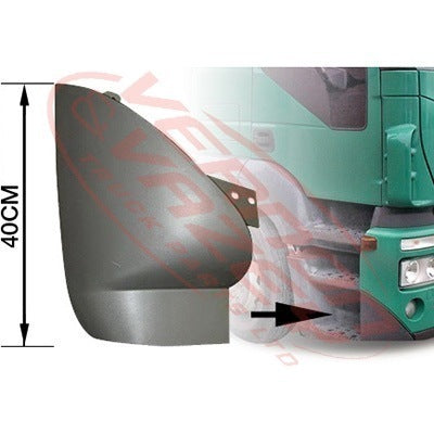 2090090-72 - FRONT BUMPER END SPOILER - R/H - 40cm HIGH - IVECO STRALIS - AD/AT