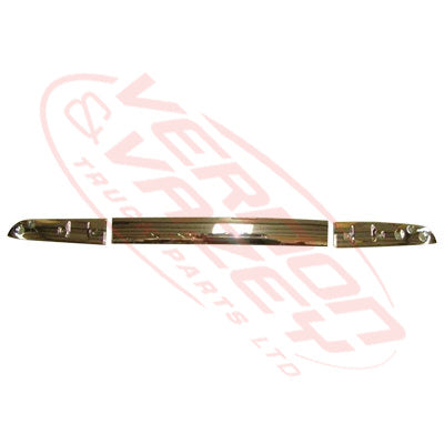 3091070-25C - ROOF FRONT PANEL - SET - WIDE - CHROME - W/O LAMP HOLES - ISUZU FRR/FSR/FTR 1996- GENUINE RECYCLED