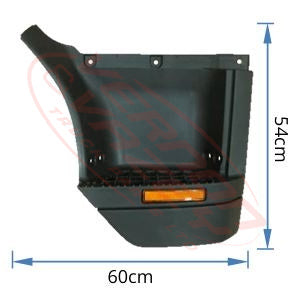 3092004-06 - STEP PANEL - R/H - PLASTIC STEP - NARROW - ISUZU FRR/FSR/FTR/FVR 2008 AFTERMARKET
