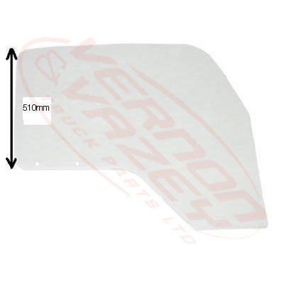 3097010-81 - GLASS - FRONT DOOR - L/H - LOW ROOF - ISUZU ELF NPR/NRR/NKR/NHR 1994- AFTERMARKET
