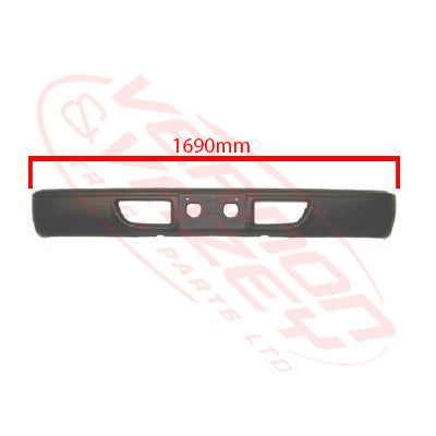 3097090-01 - FRONT BUMPER - NARROW - W/O FOG HOLE - ISUZU ELF NPR/NRR/NKR/NHR 1994- AFTERMARKET