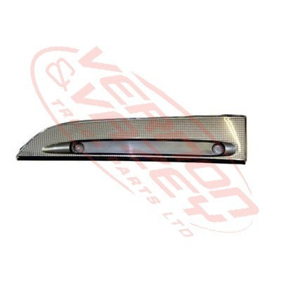 3097094-65 - HEADLAMP - GARNISH - L/H - UPPER - CLEAR - ISUZU ELF NPR/NRR/NKR/NHR 1994-