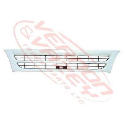 3097099-70 - GRILLE - WIDE - WHITE - 1 BAR - ISUZU ELF NPR/NRR/NKR/NHR 1994-