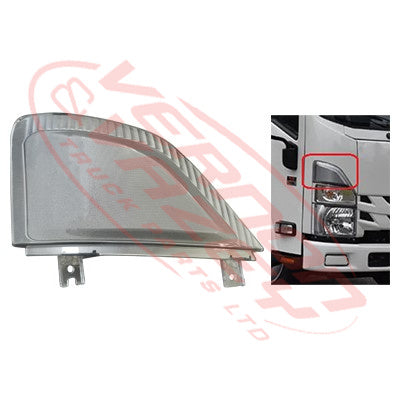 3092097-06 - CORNER LAMP GARNISH - R/H - ISUZU FRR/FSR/FTR/FVR 2021 - ON
