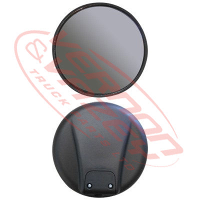 3186216-07 - MIRROR HEAD - ROUND - MANUAL - 260MM - 40MM BALL - HINO PROFIA SH 2002- AFTERMARKET