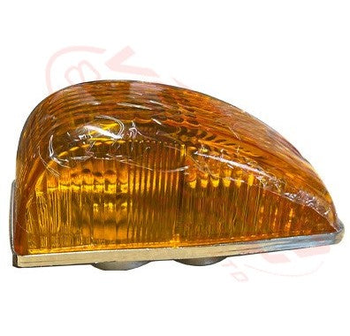 3186297-01 - SIDE LAMP - L=R - AMBER - IN FRONT DOOR - CHROME SURROUND - HINO PROFIA SH 2002-