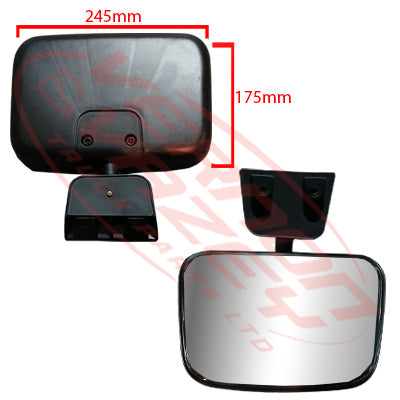 3186316-50 - MIRROR - L/H - KERB SIDE OBSERVATION - HINO 700 FS/FY 2017-