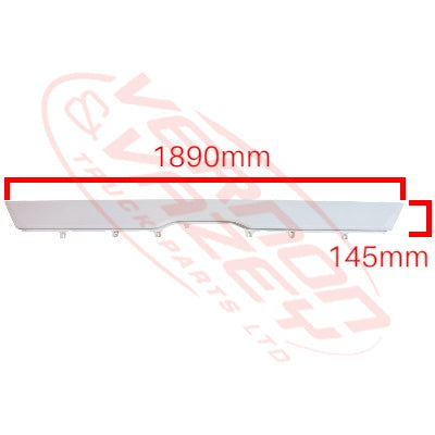 3186320-00 - FRONT PANEL UPPER GARNISH - HINO 700 FS/FY 2020-