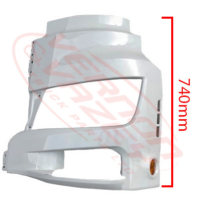 3186390-11 - BUMPER END - L/H - HINO 700 FS/FY 2017-