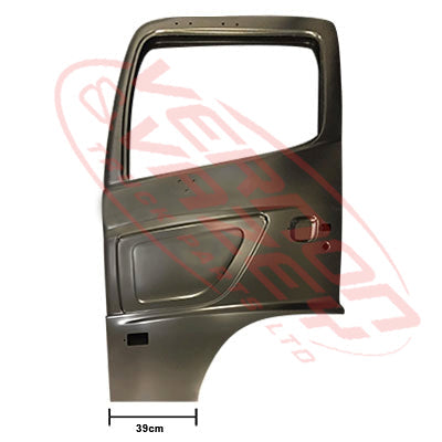 3191010-05 - FRONT DOOR SHELL - L/H - W/MIRROR HOLES - HINO RANGER PRO FC/FD/FG/FM 2002-