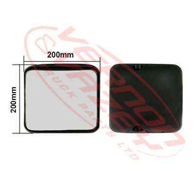 3191016-08 - MIRROR HEAD - L=R - SPOTTER - HINO RANGER PRO FC/FD/FG/FM 2002-